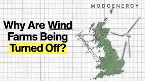 Turning off Windfarms